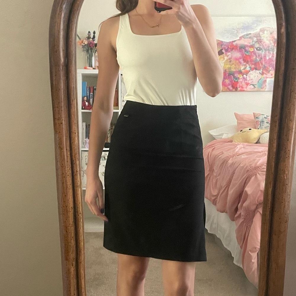 Black Calvin Klein Pencil Skirt